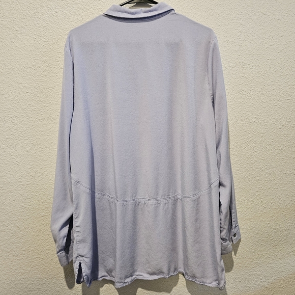 J. Jill Long Sleeve Button Up Tunic Size XL - Picture 2 of 9
